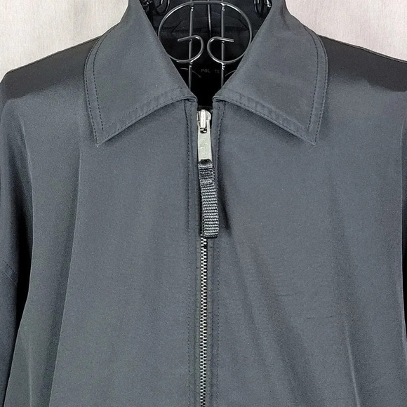 CLAIBORNE POLY TECH Men's Black Jacket Medium - Picture 2 of 8